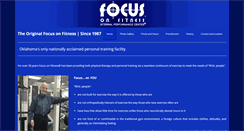 Desktop Screenshot of focusonfitness.com